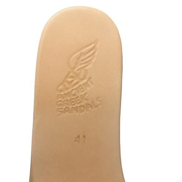 Ancient Greek Aglaia‎ Sandals Cream 41/11US - Picture 7 of 8